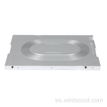 Placa fría de agua de aluminio láser de 2000W